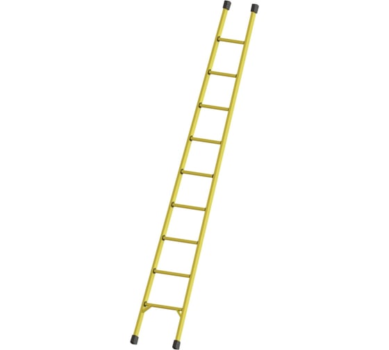 Лестница диэлектрическая стеклопластиковая приставная ООО "ЛУЧ" ЛСП-3,4-Ф55П 1