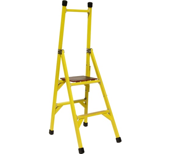 Стремянка диэлектрическая стеклопластиковая ООО "ЛУЧ" с вертикальной опорой ССВ-1,5-Ф40П X3850198 1