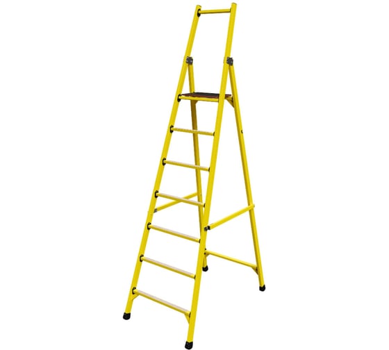 Стремянка стеклопластиковая ООО "ЛУЧ" с симметричной опорой телеком ССС-2,6Т-Ф40П 1