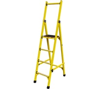 Стремянка диэлектрическая стеклопластиковая ООО "ЛУЧ" с симметричной опорой телеком ССС-1,8Т-Ф40П