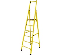 Стремянка диэлектрическая стеклопластиковая ООО "ЛУЧ" с симметричной опорой телеком ССС-2,3Т-Ф40П