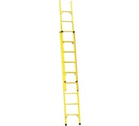 Лестница диэлектрическая стеклопластиковая приставная раздвижная ООО "ЛУЧ" ЛСПР-7-К55П