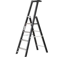 Складная алюминиевая профессиональная стремянка TIKLI серии PRO 4 ступени AT4