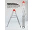 Стремянка складная алюминевая бытовая ( 3 ступени) Forsage F-TL603-3(57966) 5