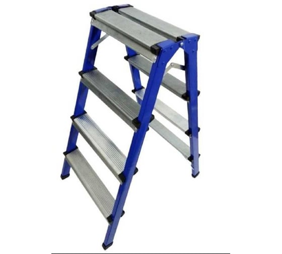 Стремянка для дома и ремонта WORKY двухсторонняя 4 ступени, комбинированная ARD260791 1