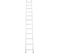 Алюминиевая односекционная приставная лестница ООО "РИЗ" 1х13 LAO1X13