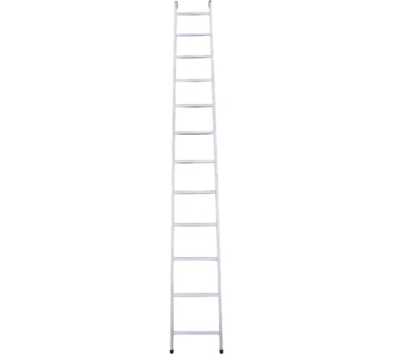 Алюминиевая односекционная приставная лестница ООО "РИЗ" 1х13 LAO1X13 1