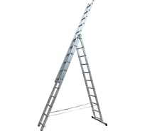 Лестница трехсекционная STAIRS универсальная 11 ступеней AL311