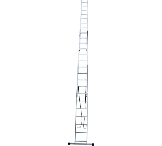 Лестница трехсекционная STAIRS универсальная 11 ступеней AL311