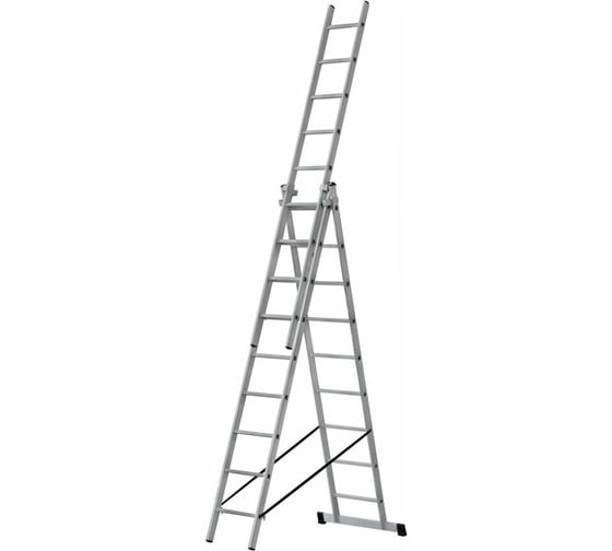 Лестница трехсекционная STAIRS универсальная 9 ступеней AL309