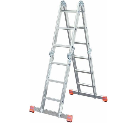 Шарнирная универсальная стремянка-трансформер Krause MONTO MULTIMATIC 4x3 120632