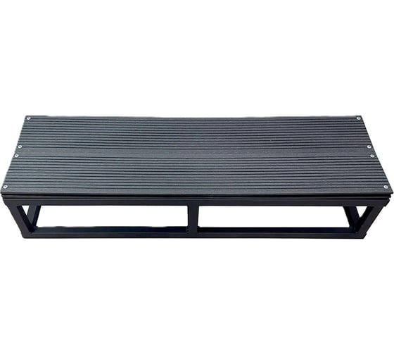 Лестница-крыльцо к дому ТехноАгрегат, 1 ступень, 960×300 мм (каркас+доски) ЛК-1ст-уз-покрас С3 1