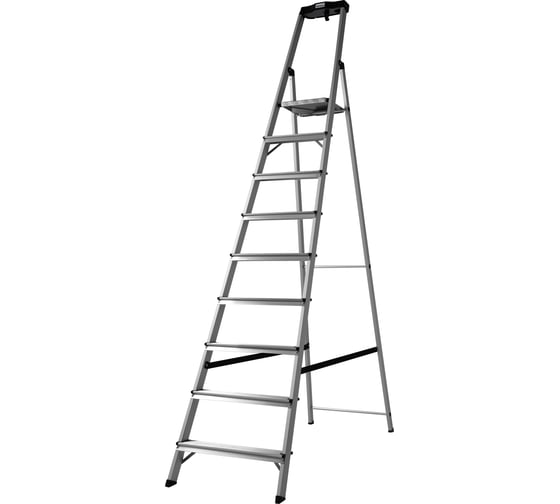 Анодированная стремянка Krause SELENA 9 ступ 119841