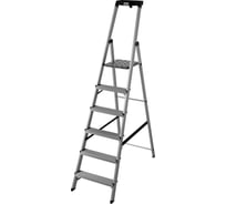 Анодированная стремянка Krause SELENA 6 ступ 119810