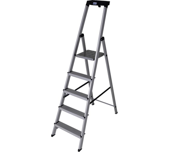 Анодированная стремянка Krause SELENA 5 ступ 119803