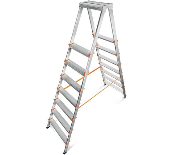 Стремянка алюминиевая Эйфель Библио ВАРИАНТ 80 - 207