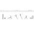 Лестница-трансформер Новая Высота ал. NV 0321, 4х4 перекл., ширина 330 мм, с единой ручкой 0321404 8