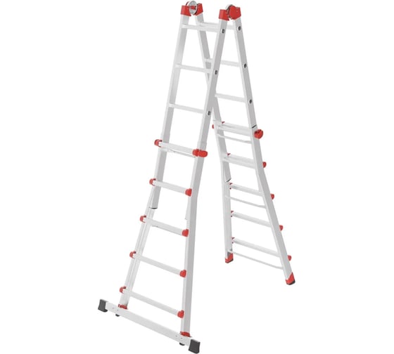 Стремянка телескопическая Hailo M80 ступеней 4x5 7520007