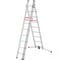 Трехсекционная лестница Hailo S100 ProfiLOT 2х9+1х8 9309507 2