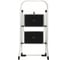 Стремянка Hailo K70 StandartLine сталь+алюминий 2 широкие ступени с ковриком 4392801 2