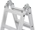 Стремянка телескопическая Hailo M100, 4×4 ступени 7540407 7