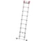 Приставная телескопическая лестница Hailo T100 FlexLine 13 ступеней 7114131 4