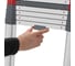 Приставная телескопическая лестница Hailo T100 FlexLine 13 ступеней 7114131 7