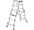 Стремянка Hailo телескопическая D100 TL TopLine ступени 2x4-2x6 8655107 1