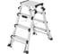 Стремянка Hailo телескопическая D100 TL TopLine ступени 2x4-2x6 8655107 3
