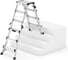 Стремянка Hailo телескопическая D100 TL TopLine ступени 2x4-2x6 8655107 4