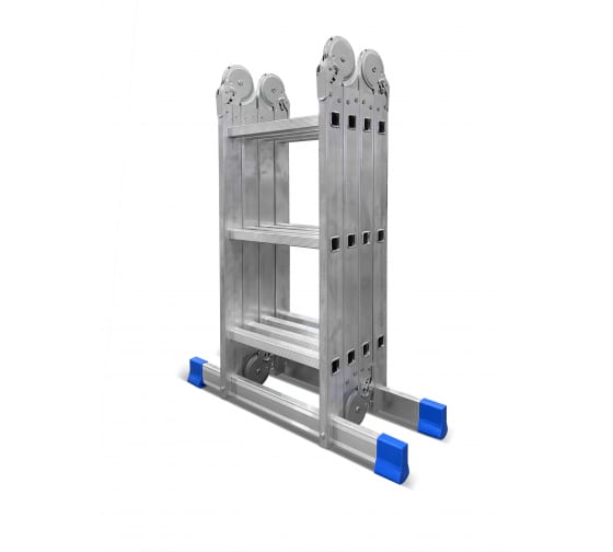 Алюминиевая лестница-трансформер LadderBel 4 секции по 3 ступени LT433PROF 4