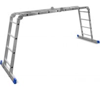 Алюминиевая лестница-трансформер LadderBel 4 секции по 4 ступени LT444PROF