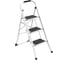 Стремянка Zalger SCALA 3 шир.ступ. с ковриком, сталь, белая 100-3 7