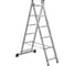 Лестница двухсекционная Gigant L-02 L-150-2x6 1