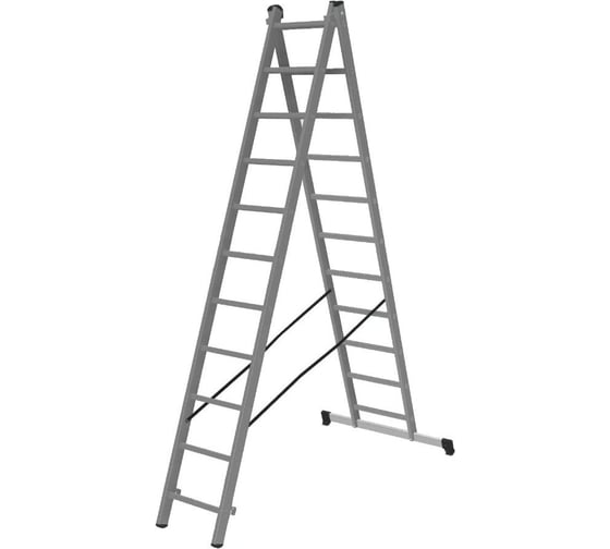 Лестница двухсекционная Gigant L-02 L-150-2x11