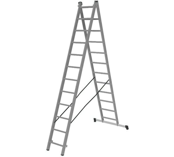 Лестница двухсекционная Gigant L-02 L-150-2x12