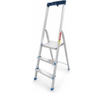 Стремянка комбинированная LadderBel сталь/алюминий, 3 ступени, с органайзером STR-ST-3T