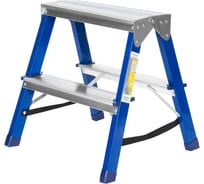 Двусторонняя стальная стремянка РемоКолор 2 ступени 63-0-122
