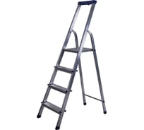 Алюминиевая стремянка РемоКолор с органайзером, ступень 130 мм, 4 ступени 63-0-044