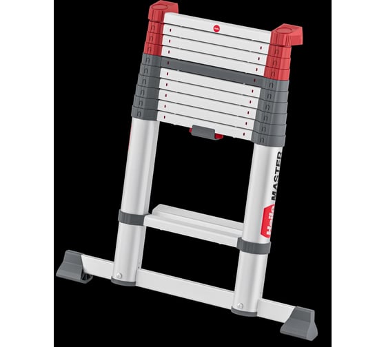 Приставная телескопическая лестница Hailo T100 FlexLine 11 ступеней 7114111