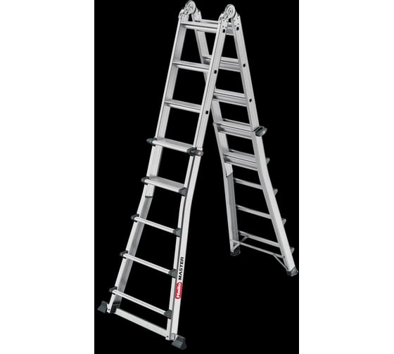 Стремянка телескопическая Hailo M100 4х5 ступеней 7540507