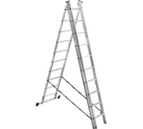 Лестница алюминиевая трехсекционная LWI 3х10 LWI3x10