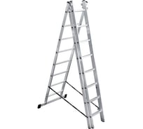 Лестница алюминиевая трехсекционная LWI 3х8 LWI3x8