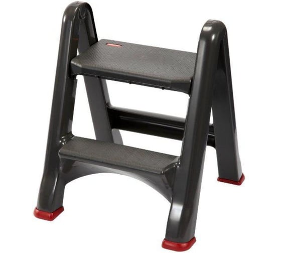 Стремянка складная CURVER Step Stool, графит 155160