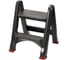 Стремянка складная CURVER Step Stool, графит 155160 1