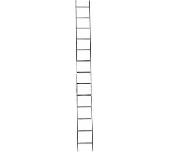 Лестница приставная односекционная СИЛАЧ 13 ступеней, 1х13, 3,70 м 026144