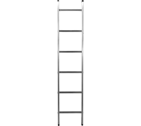 Лестница приставная односекционная СИЛАЧ 6 ступеней, 1х6, 1,72м 026145