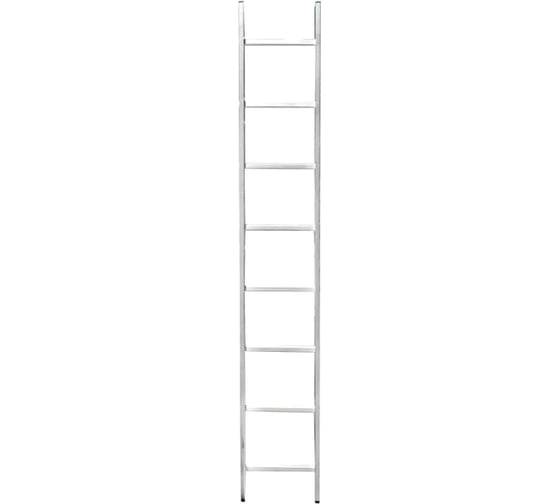 Лестница приставная односекционная СИЛАЧ 8 ступеней, 1х8, 2,29м 026147