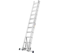 Трехсекционная алюминиевая лестница TUNDRA 11 ступеней 7533889