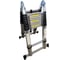 Телескопическая лестница-стремянка SevenBerg QH 2x9 - 7,2 м 1